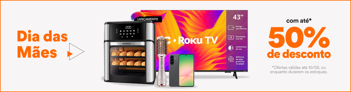 DIA DAS MÃES 50% OFF PF
