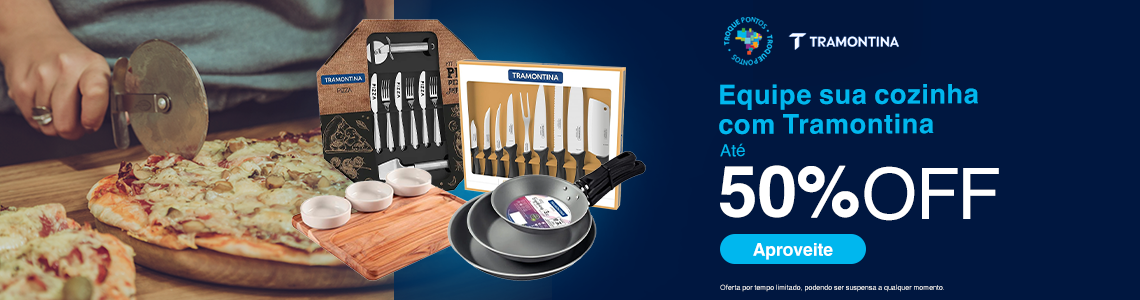 TRAMONTINA 50% OFF
