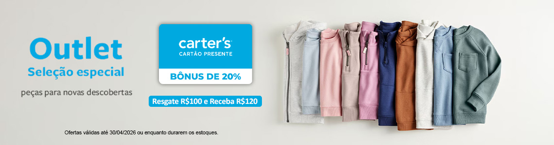 Giftty Carter's Bônus Abril