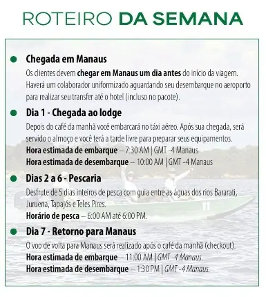 Grupo de Pesca na Amazonia - MB VIAGENS - 1