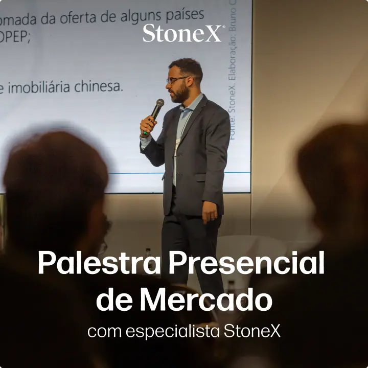 Palestra de Mercado com Especialista | StoneX