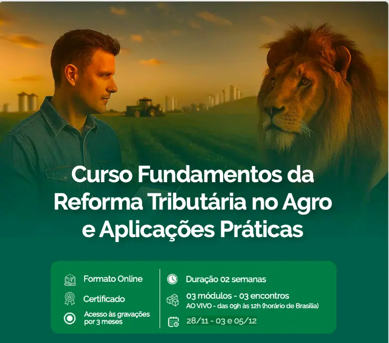 [Agros Academy] Curso Fundamentos da Reforma Tributária no Agro 