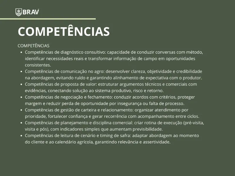 Treinamento Vendas Consultivas BRAV AG - 3