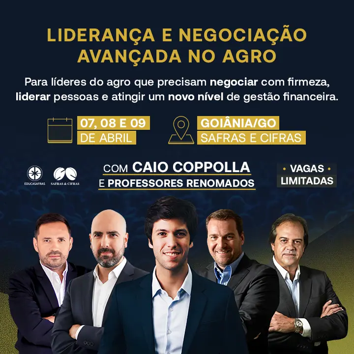 Curso Liderança e Negociação Avançada no Agro 
